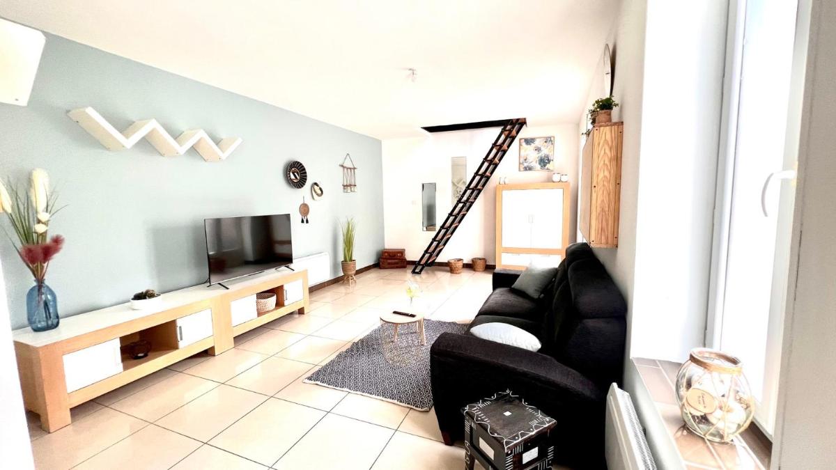 Agréable maison de ville cosy de 122m² + extérieur