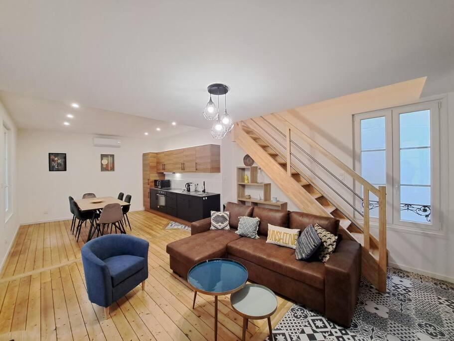 Antibes, duplex lumineux
