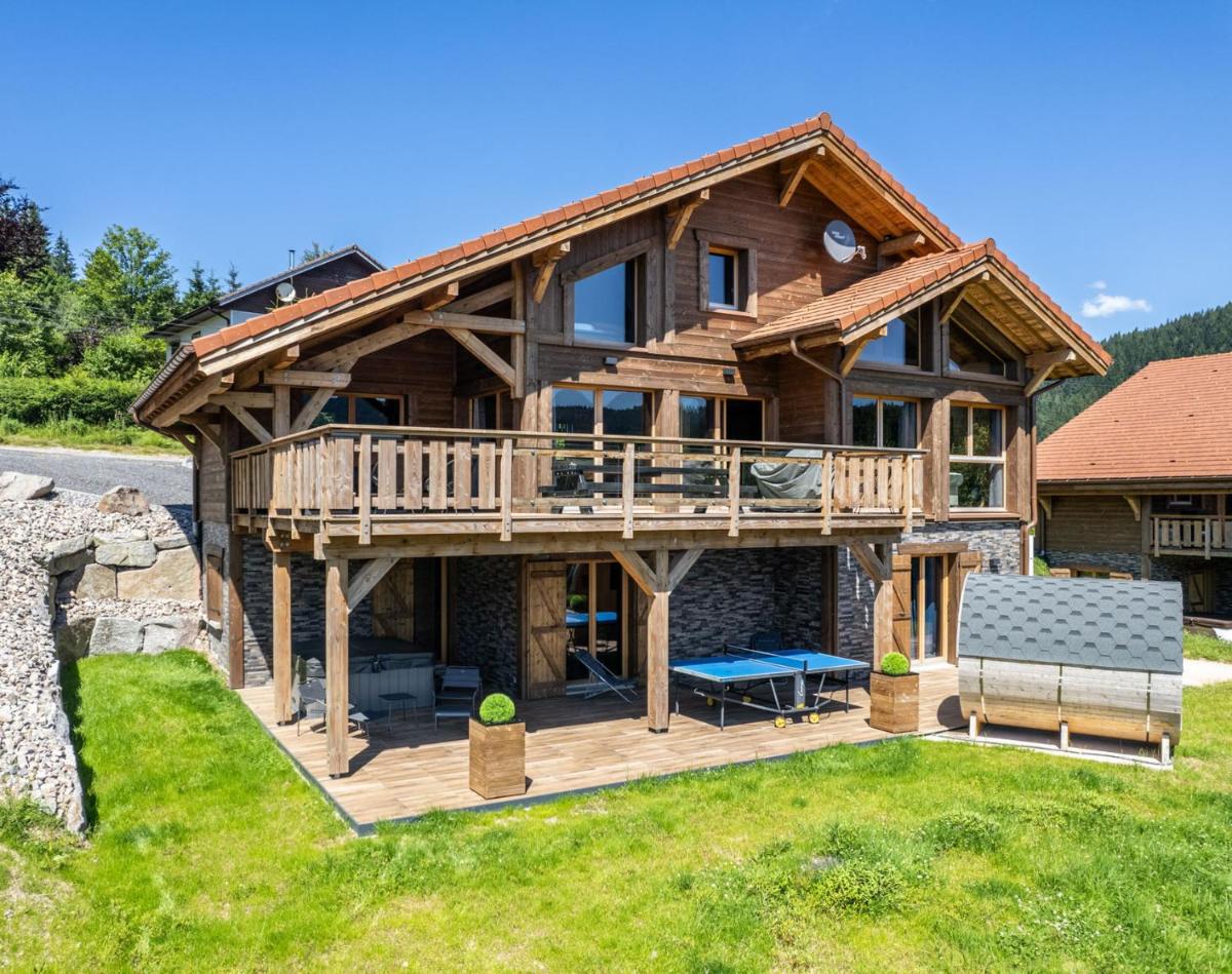 Chalet Emeraude, chalet de luxe avec vue montagne