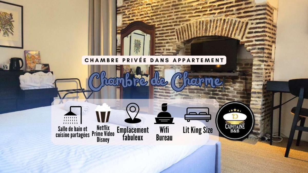Chambre de Charme - Hypercentre - Confortable