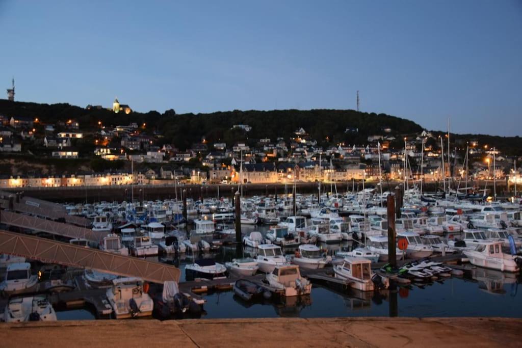 Charmant Studio avec vue sur le port et falaises