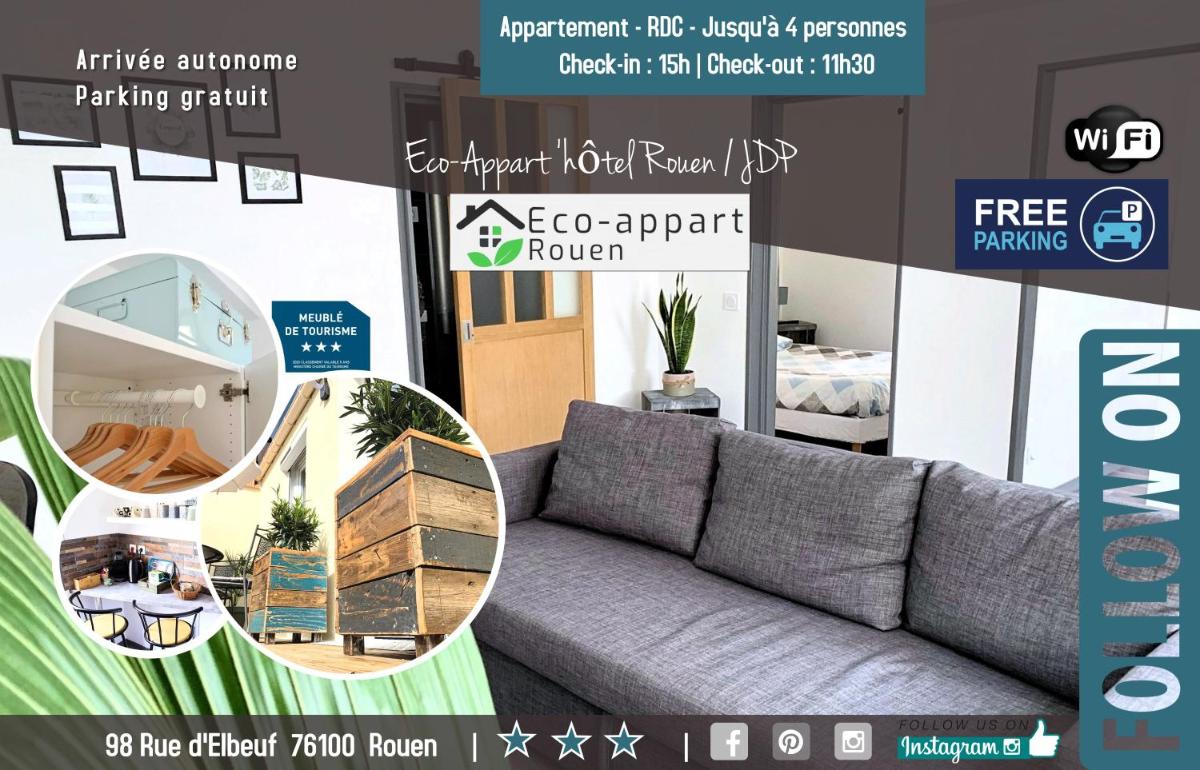 Eco-Appart'hôtel Rouen -- JDP