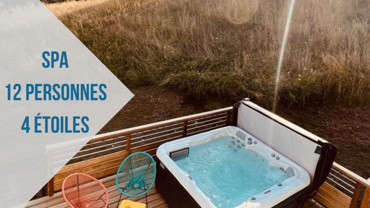 Gîte Les Libellules - 12 personnes - 4 étoiles - Spa