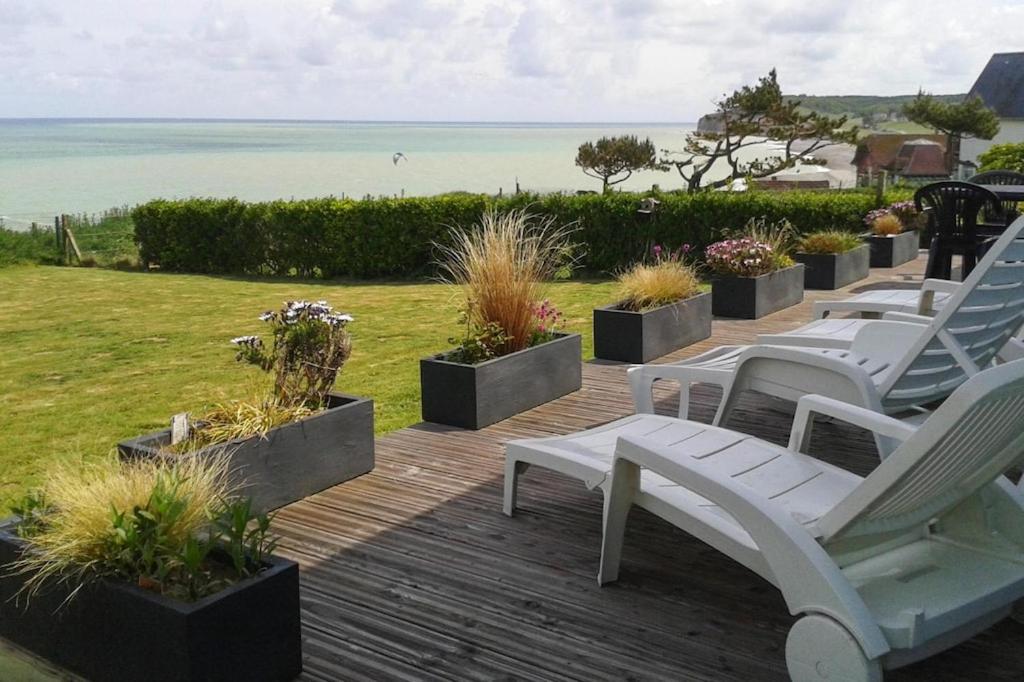 Holiday home with great sea views, Quiberville-sur-Mer