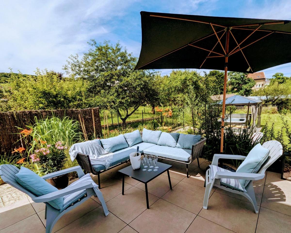Le Cémarose: spa, jardin, terrasse et jolie vue au cœur d'Epernay