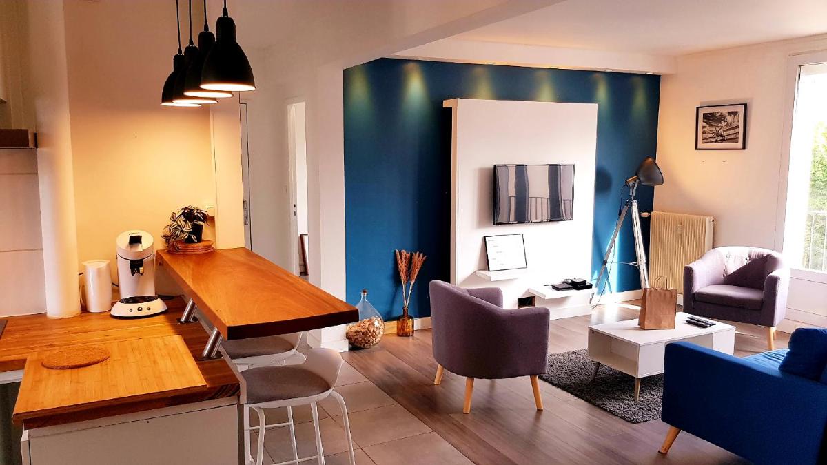 Le Rivage d'Or - 75m2 - PARKING Privé - Familial