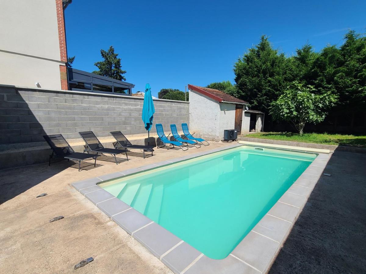 Maison 3 chambres, piscine privée, terrasse