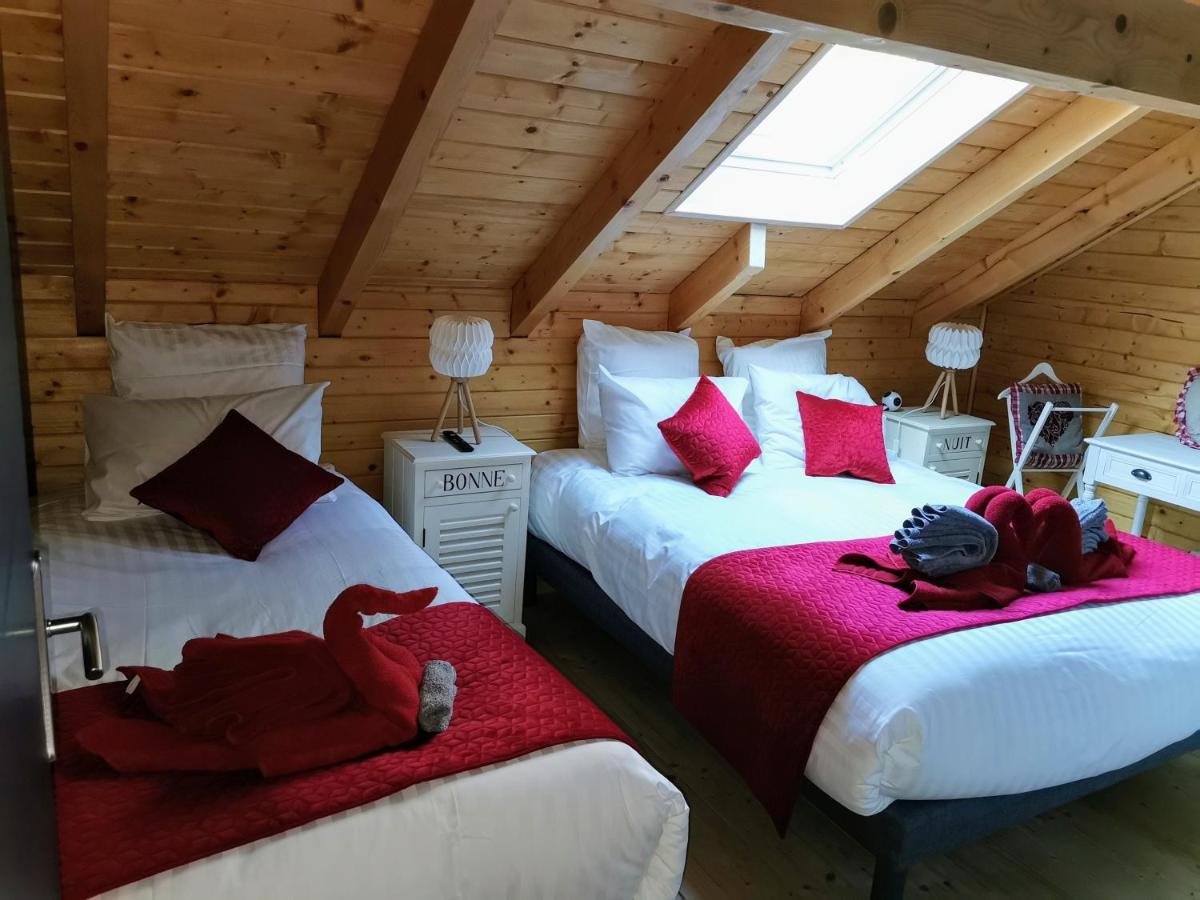 Nouveau Chalet M.META 12 pers sauna,jacuzzi,billard