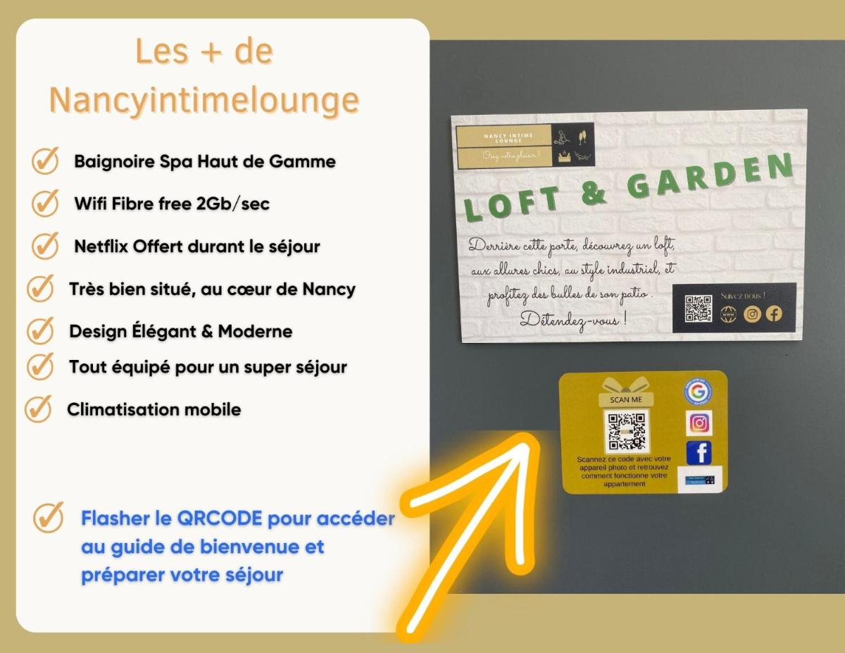 Suite Le Loft & Garden et Spa BY NANCYINTIMELOUNGE