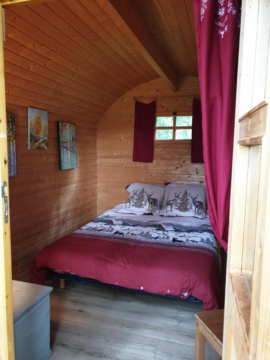 White wood lodge