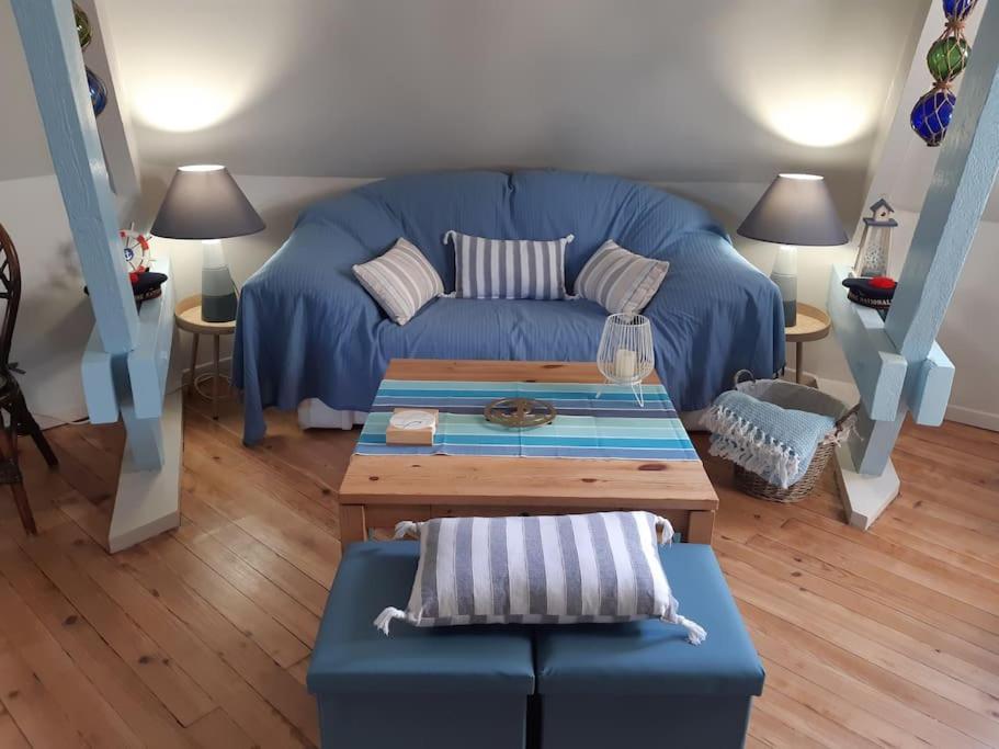 "Le Petit Marin", 2 ch, parking privé, 8 mn plage