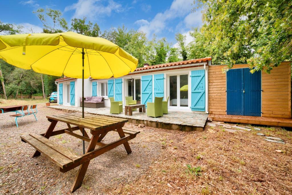 850m de la plage maison neuve pour 6 en foret