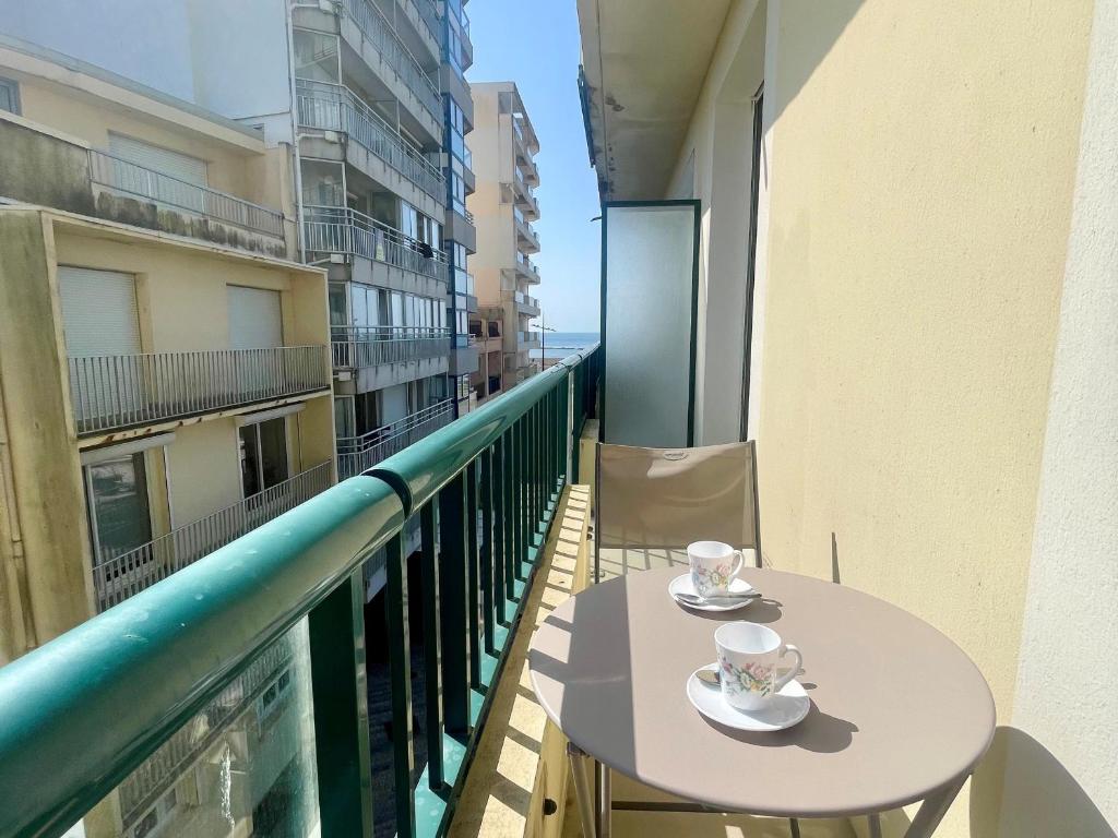 T2 Confortable, 2 min de la Plage, Aperçu Mer, Quartier Arago - FR-1-92-572