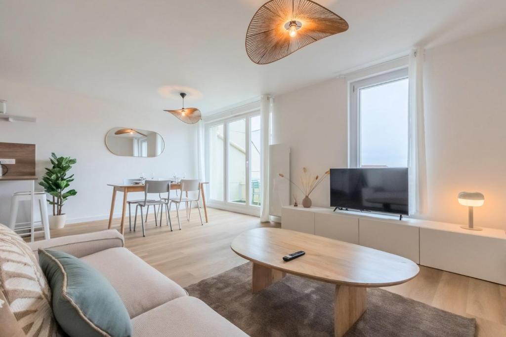 Appartement 2 chambres avec parking et balcon