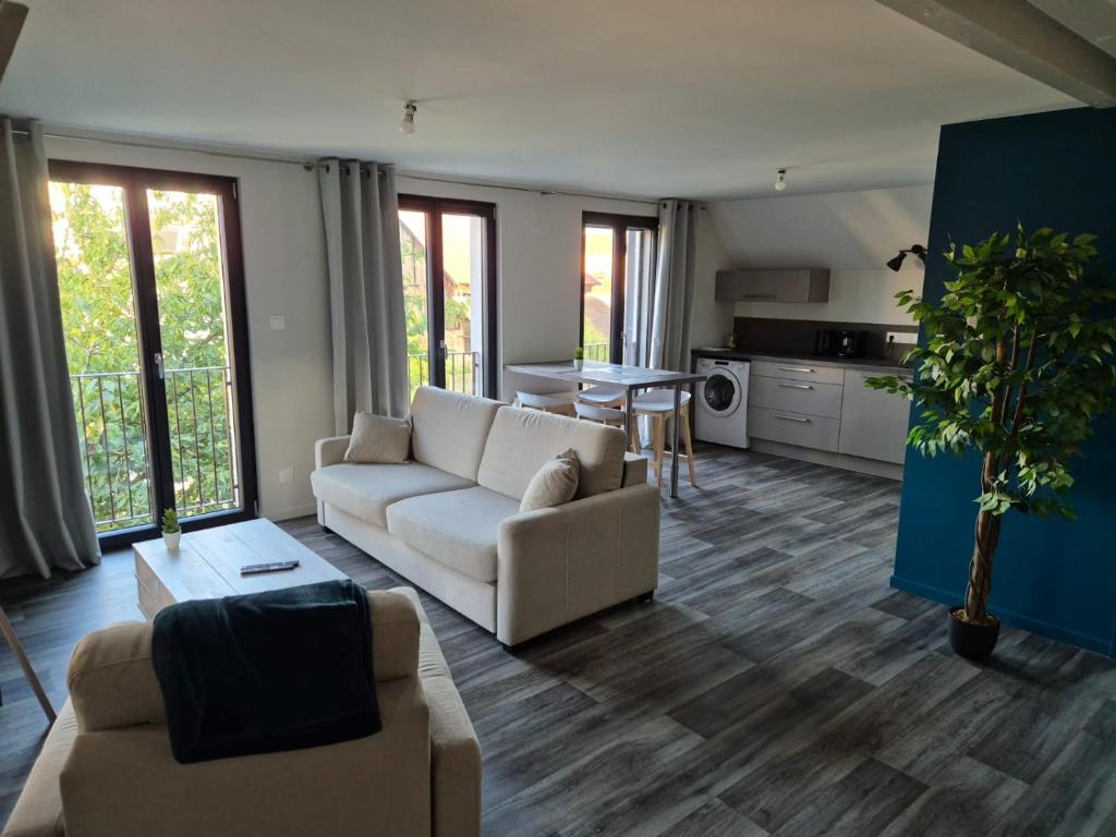 Appartement 2 pièces tout confort, Aux Portes de Colmar