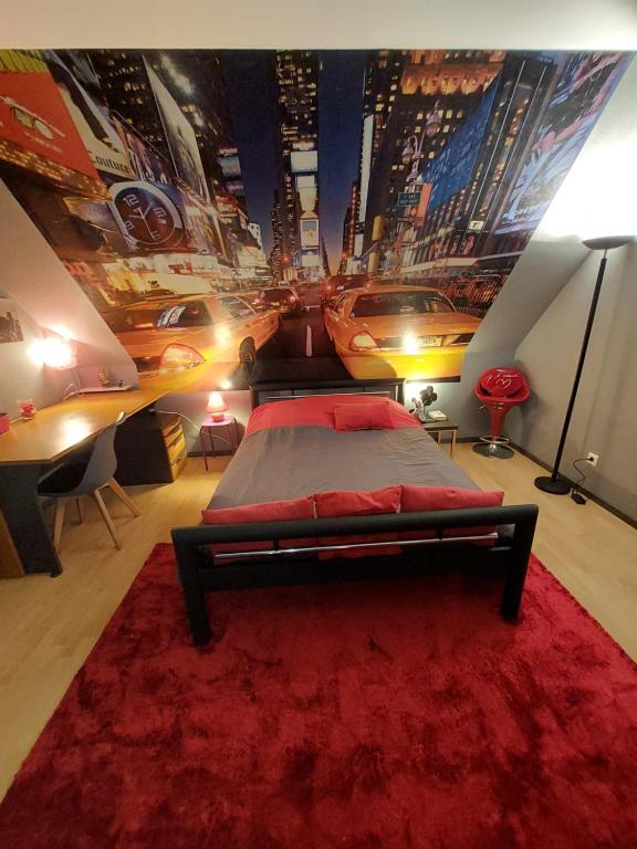bel appartement 50 m2 aux portes de STRASBOURG de 1 à 5 personnes chez particuliers avec 2 sdb coin cuisine-repas et kitchinette Prix négociable pour 1 personne