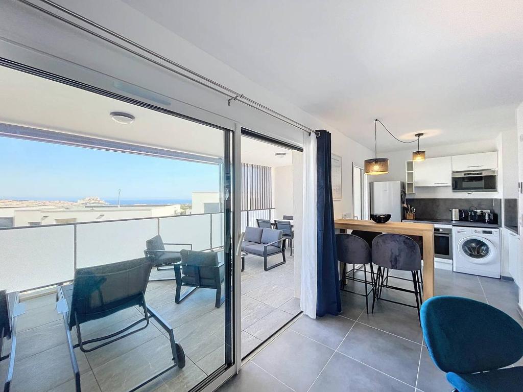 Appartement avec vue mer et citadelle