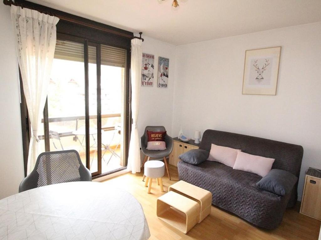 Studio rénové télécabine - Balcon & Parking - FR-1-313-148