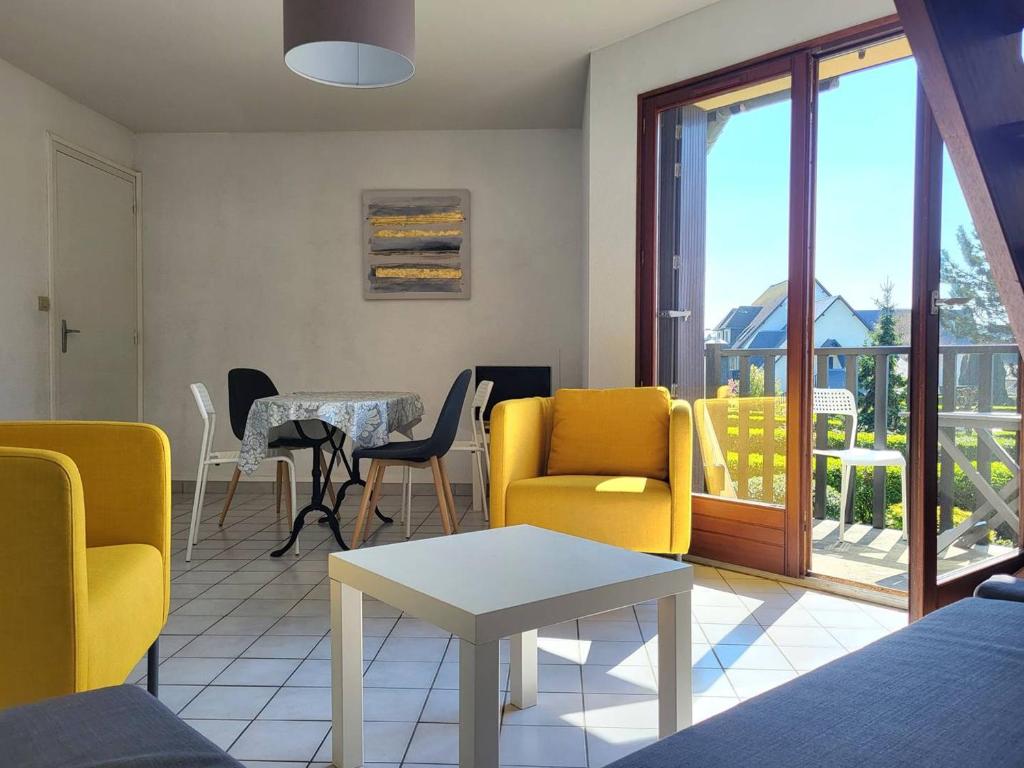 Charmant Duplex Près de la Plage à Cabourg - Balcon Sud, 4 pers., Tout équipé - FR-1-465-93