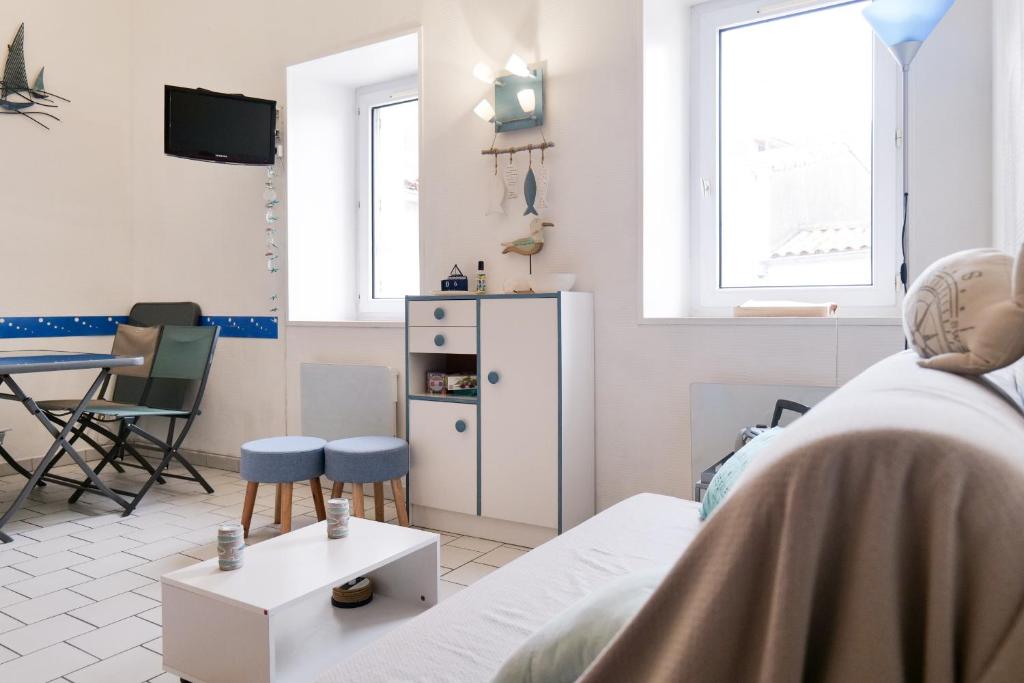 Appartement idéalement situé à deux pas du port de pêche !