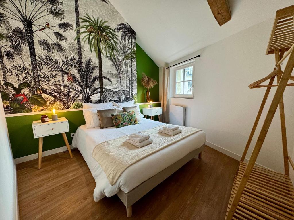 Appartement centre ville climatisé vue Château