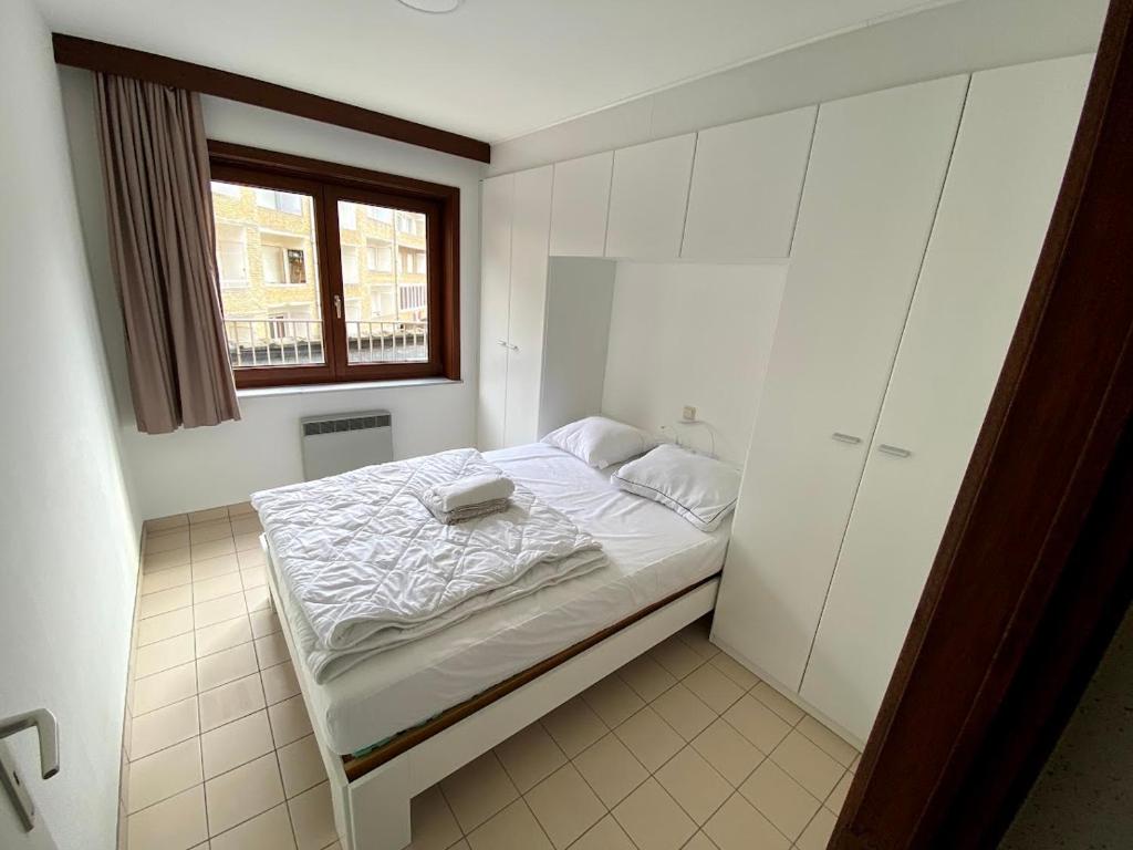 Appart sympa 6p avec garage et terrasse ensoleillée et spacieuse à 25m de la Mer Westende