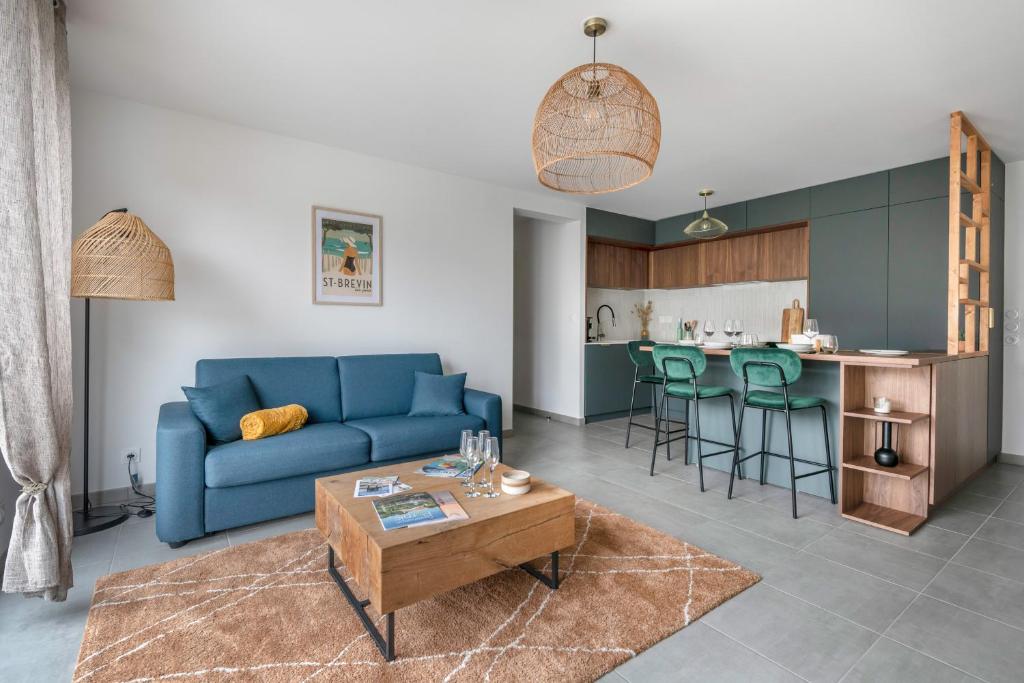 Appartement pour 4 centre et bord de mer