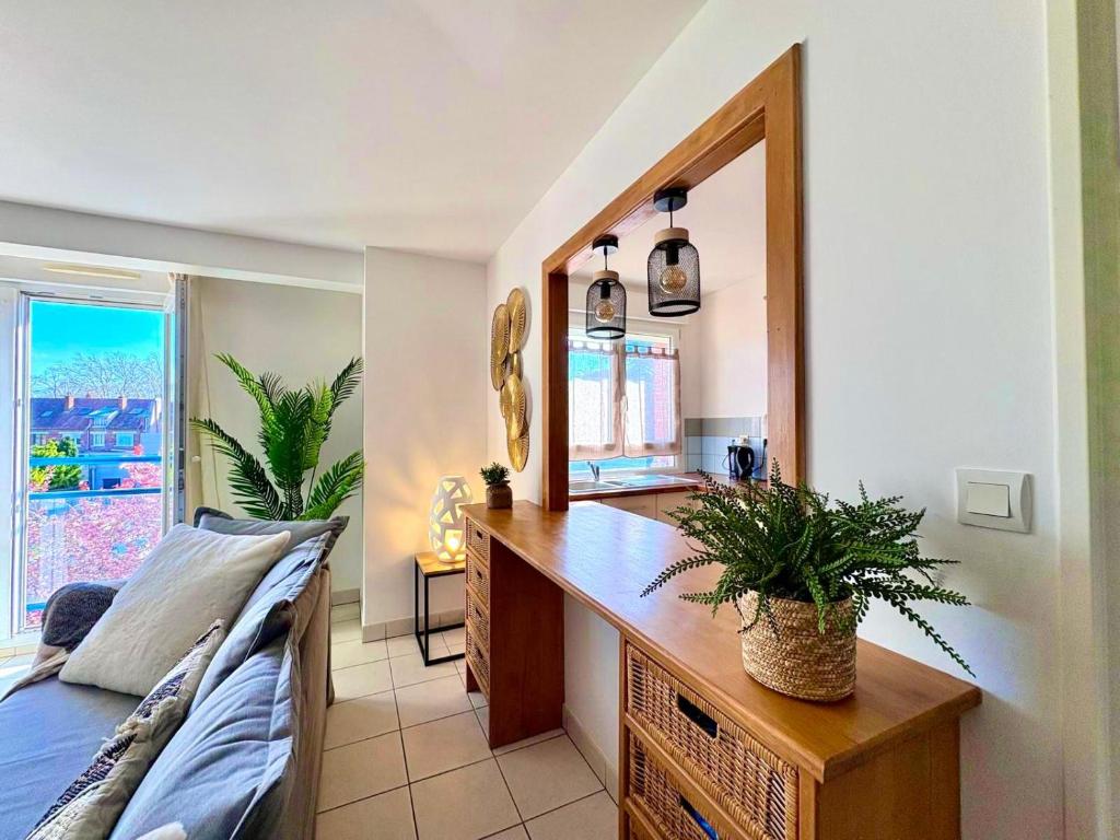 Magnifique 2 chambres - Parking - Netflix - Gare