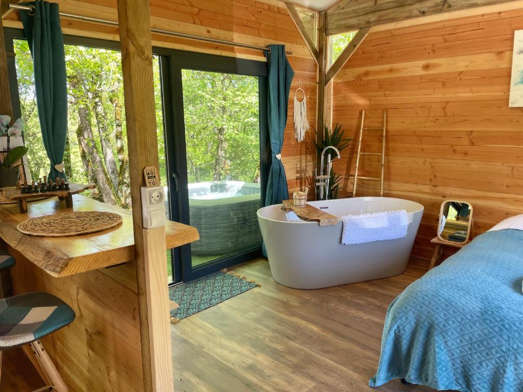 Chalet Dalo cosy spa privé