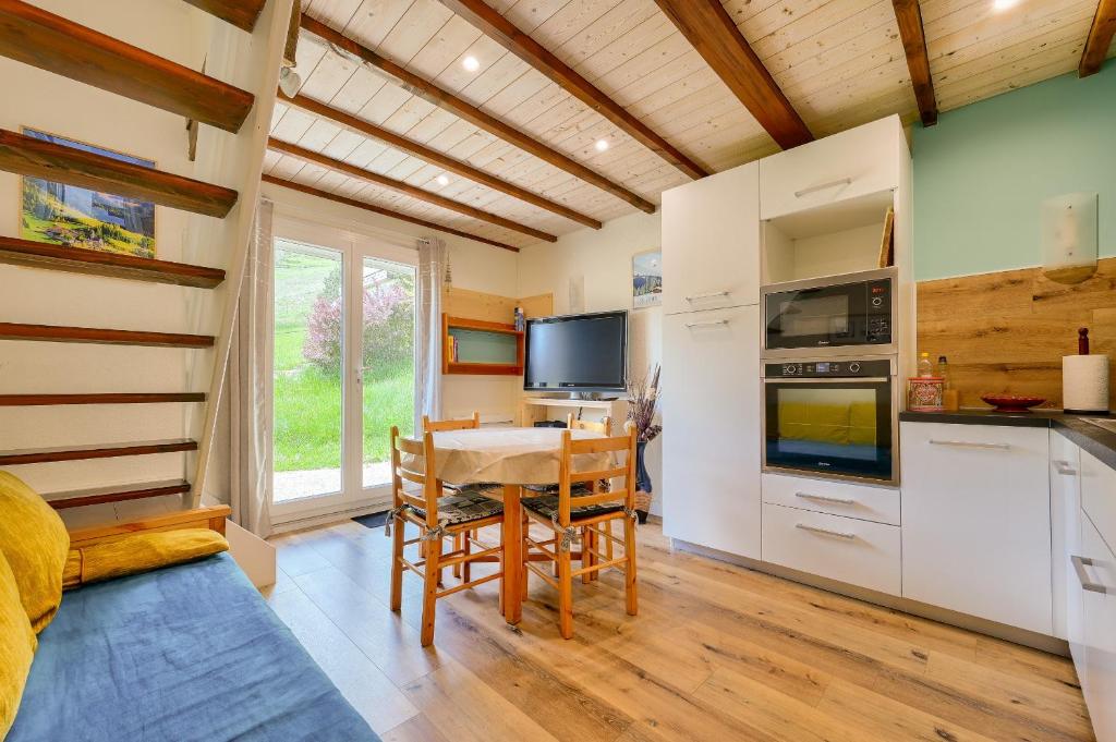 Chalet pour 6 avec terrasse - 400m des pistes