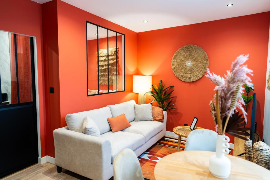 Studio design et coloré au coeur de Saumur