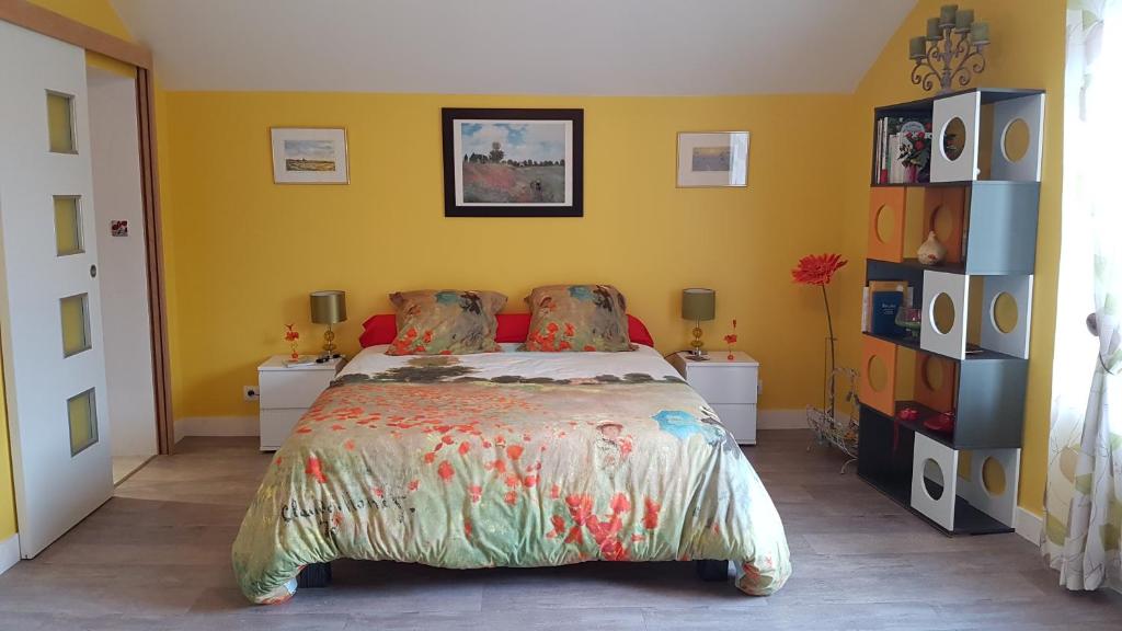 Chambre coquelicot