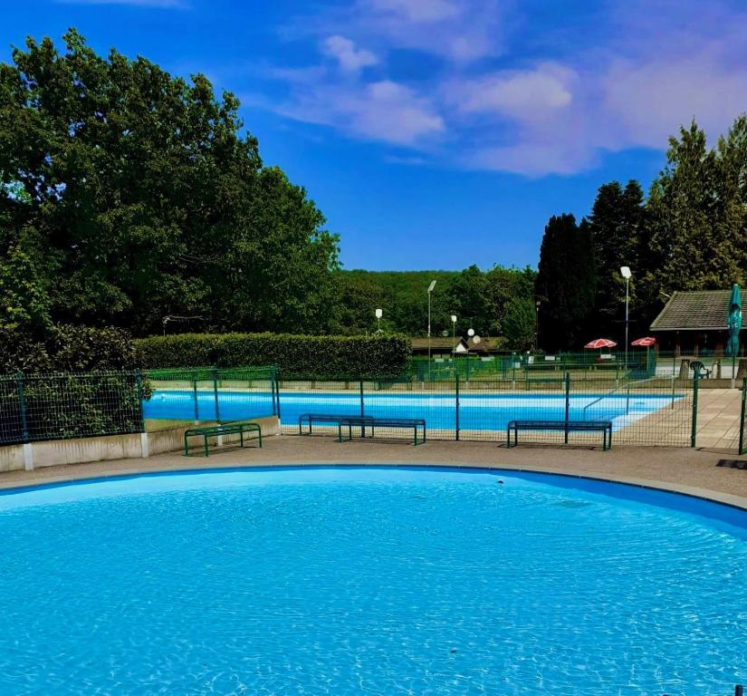 Bungalow avec piscine