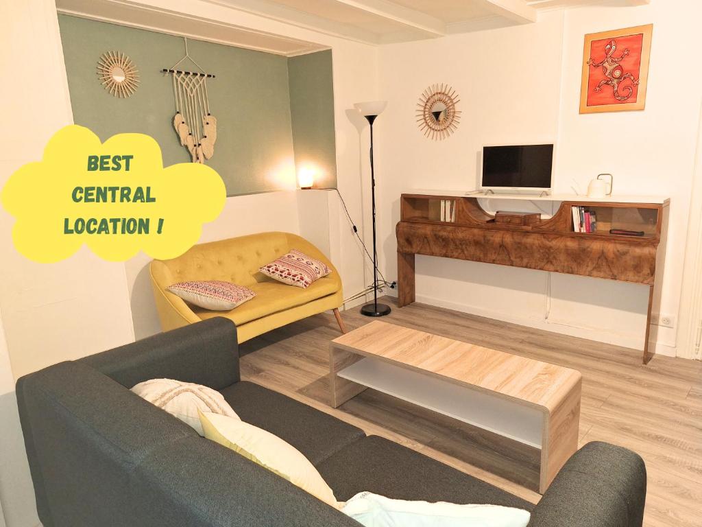 Charmant et spacieux appartement au centre ville - La Bohème