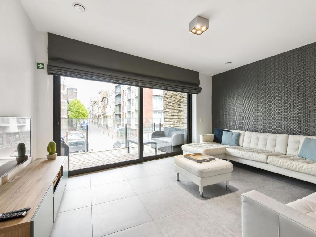 Apartment in Belgium near Seawall & Church