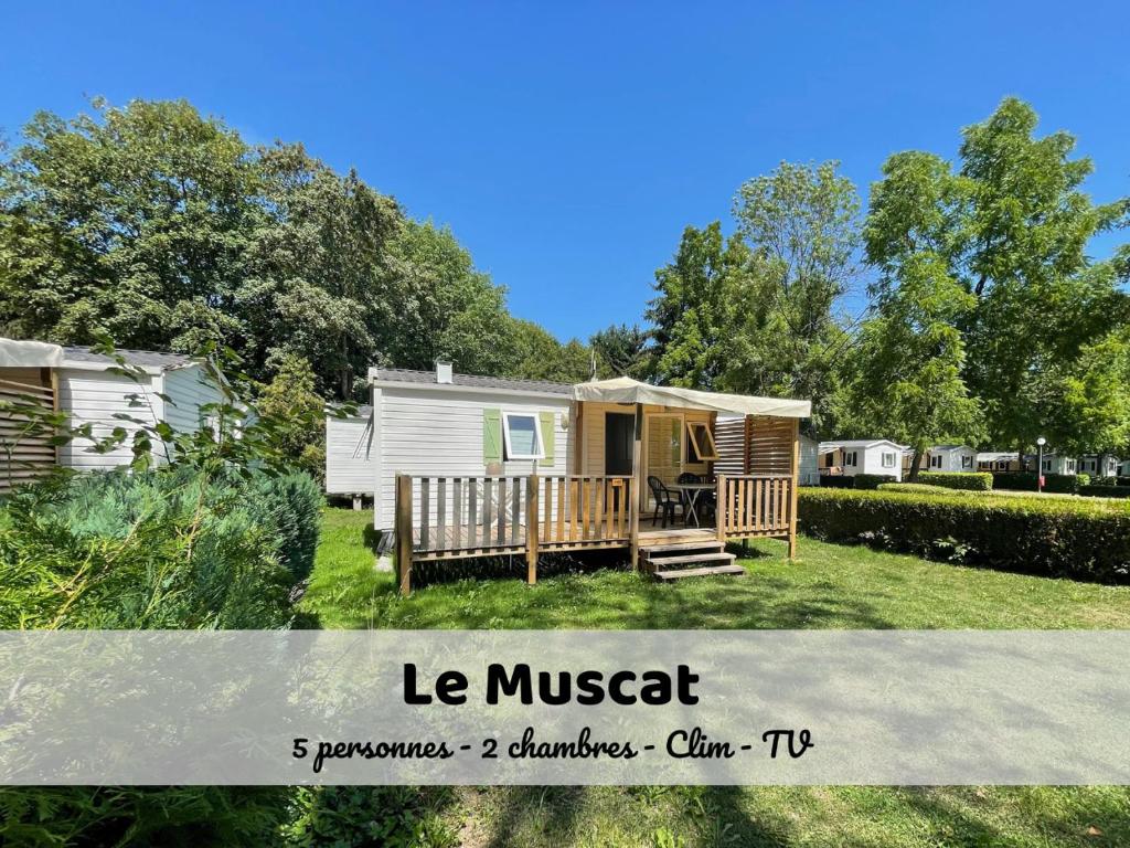 Le Muscat - bungalow pour 5 - TV - Clim