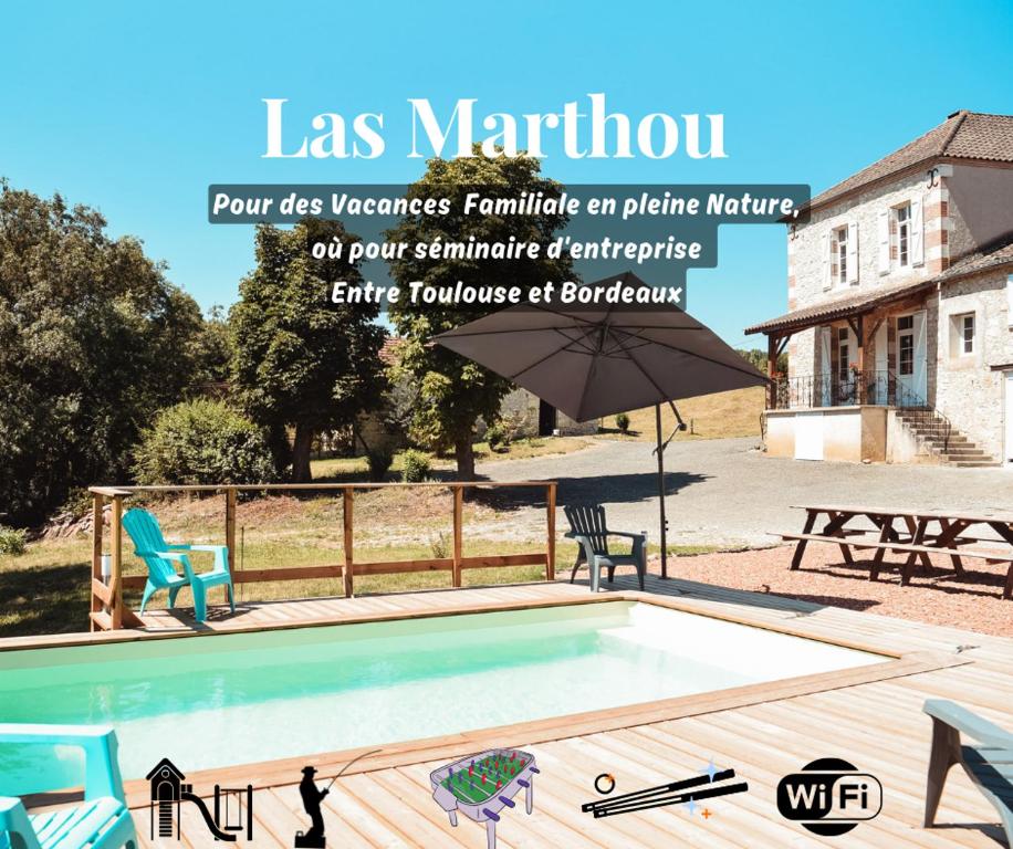 Maison de campagne, bord de lac, piscine, billard 11 per