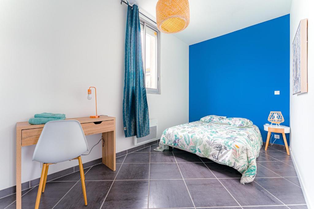 Coeur de ville #B3 - Centre ville - Chambre cosy privée - Logement partagé