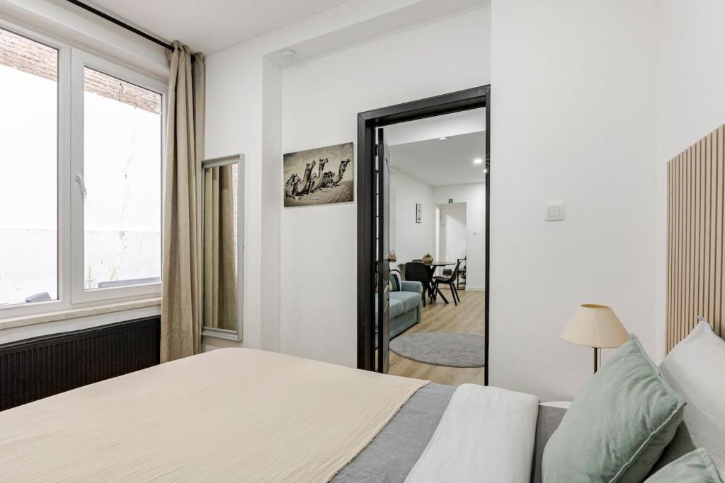 Cosy appartement met tuin in centrum Antwerpen Gratis parking Free Parking!