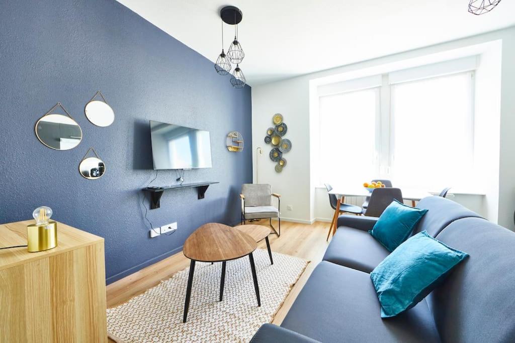 BM-0 Appartement chaleureux F2 au RDC à Mulhouse - 1 à 4 pers
