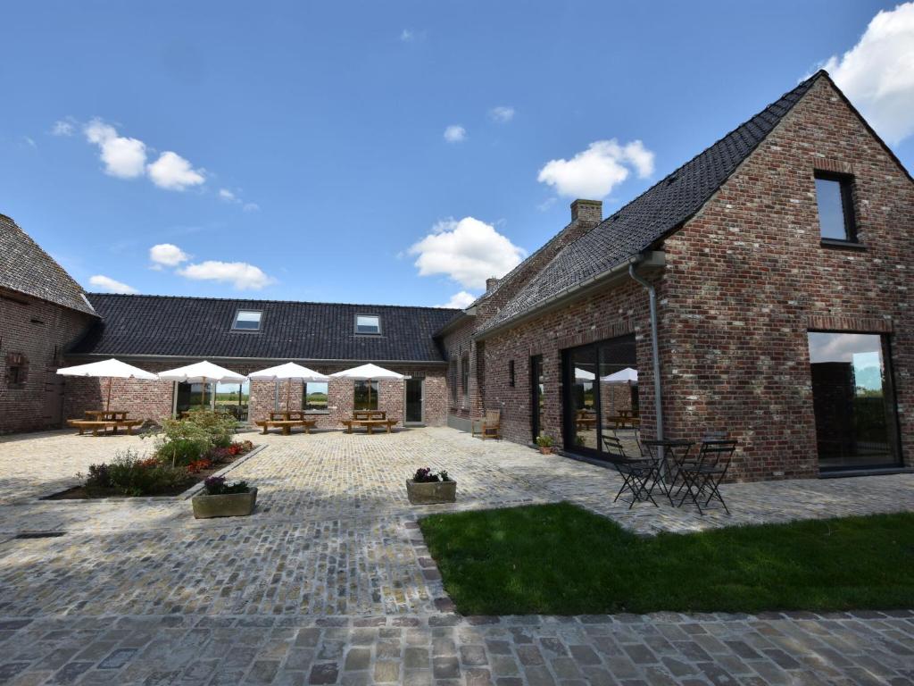 Spacious Holiday Home with Pond in Poperinge