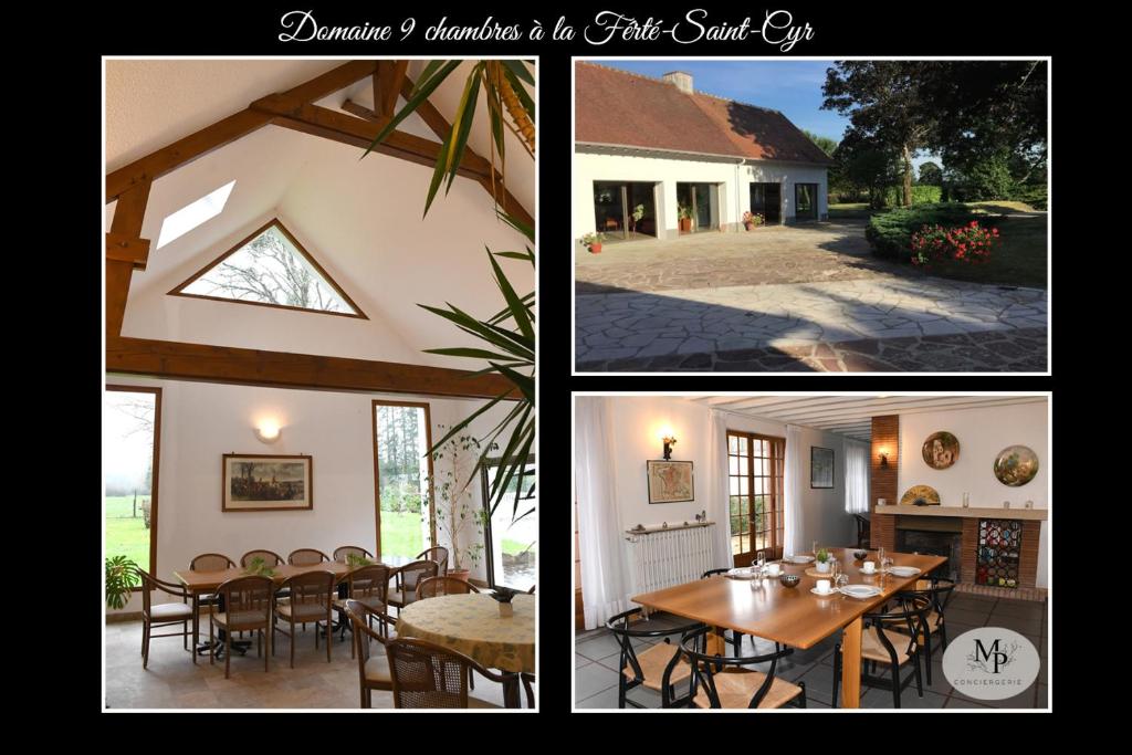 Domaine 9 chambres à la Ferté saint Cyr