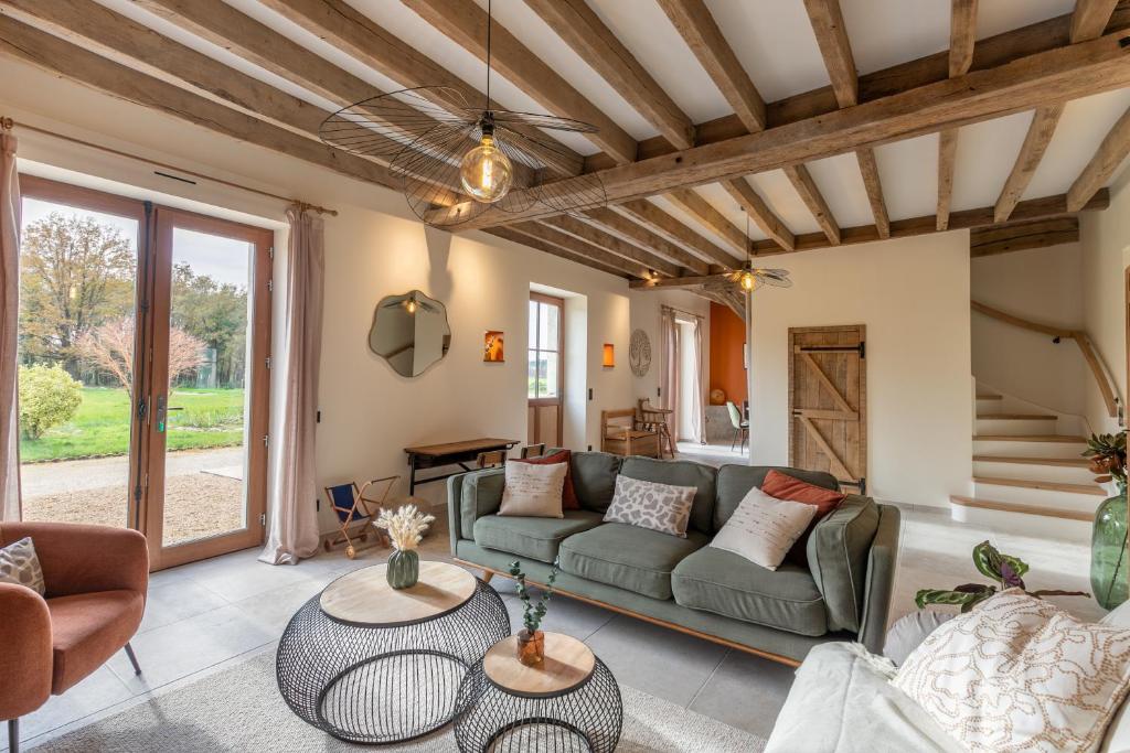 3 ch, 2 salle de bain, 20 min Beauval et Chambord