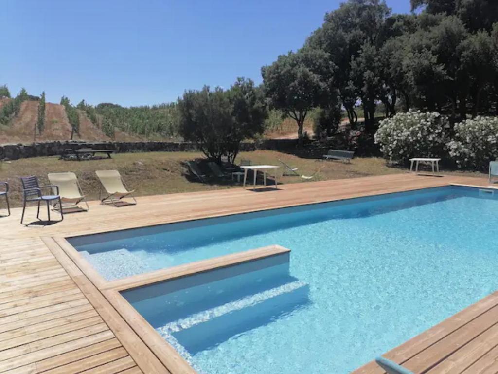 Gîtes Carbuccia en Corse avec piscine chauffée