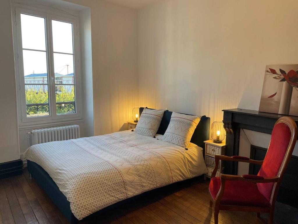 Grand appartement avec terrasse - A 5 min de la Cathédrale