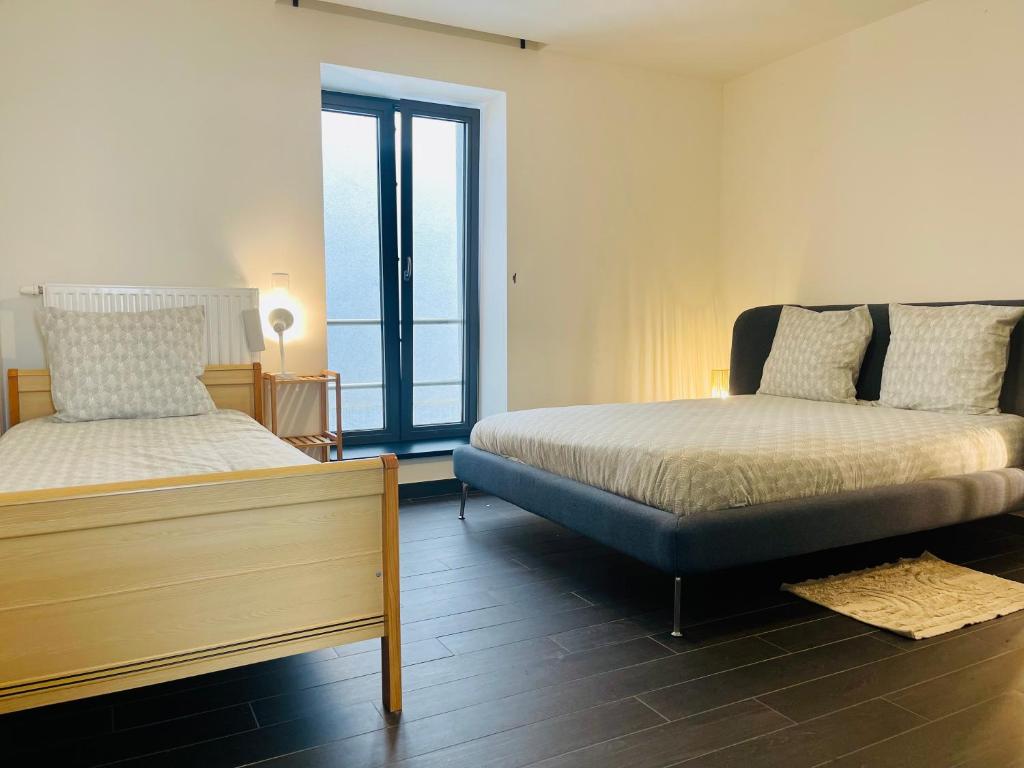 Down Town Spacious Loft Retreat with Private Parking