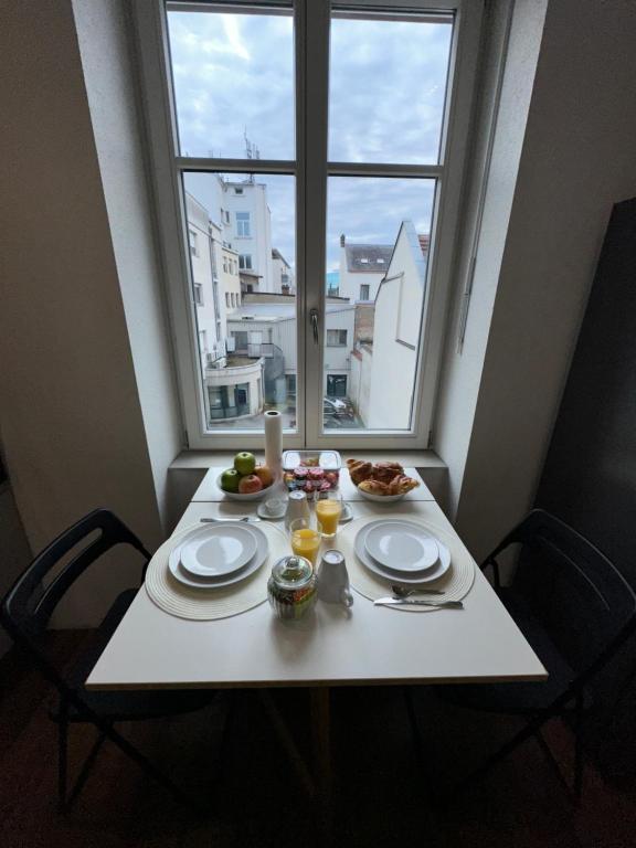 # Le 3 # Joli appartement T3 Mulhouse centre, Neuf, calme et tout équipé