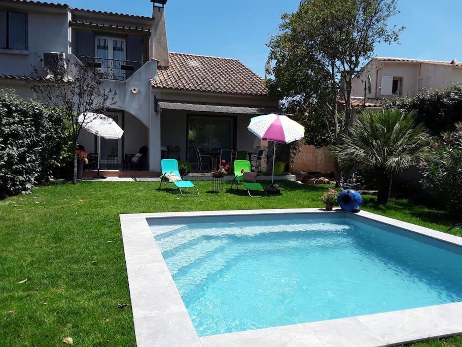 jolie maison piscine privée