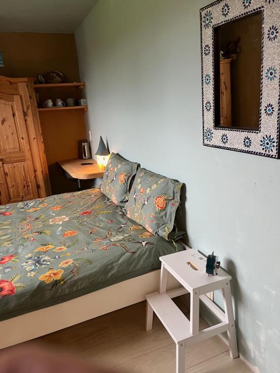 Kamer in een Strobalen huis