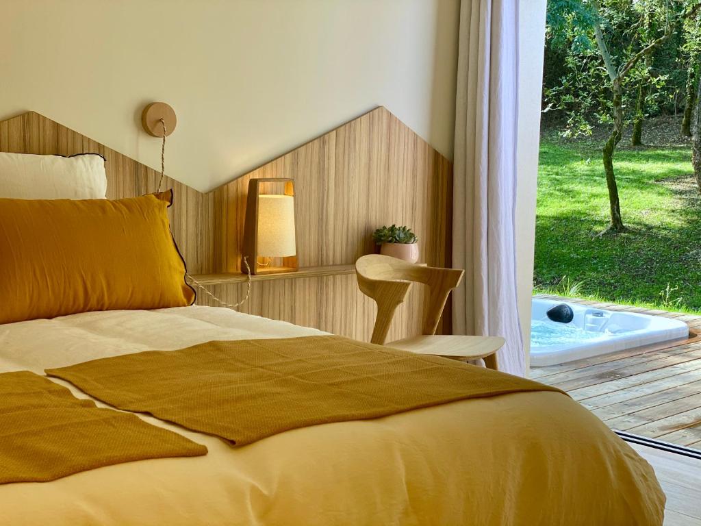 Chambres avec Jacuzzi privatif - Kassiopée Bed & Spa